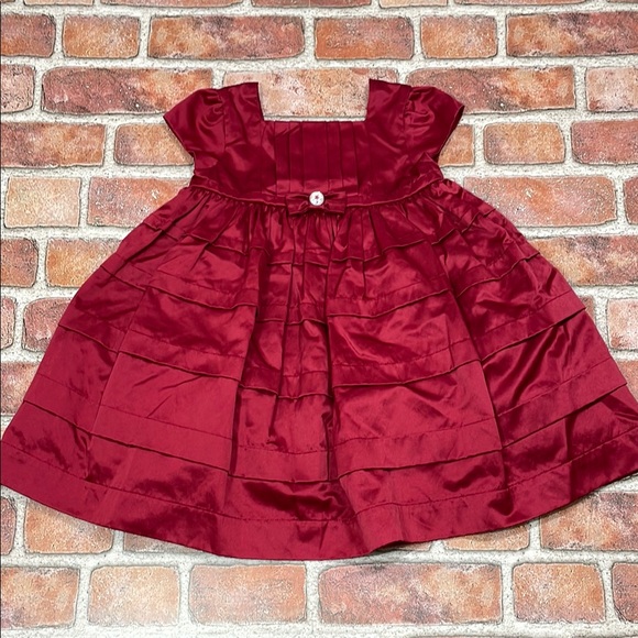 Gymboree Elegant Red Baby Dress - Picture 1 of 5